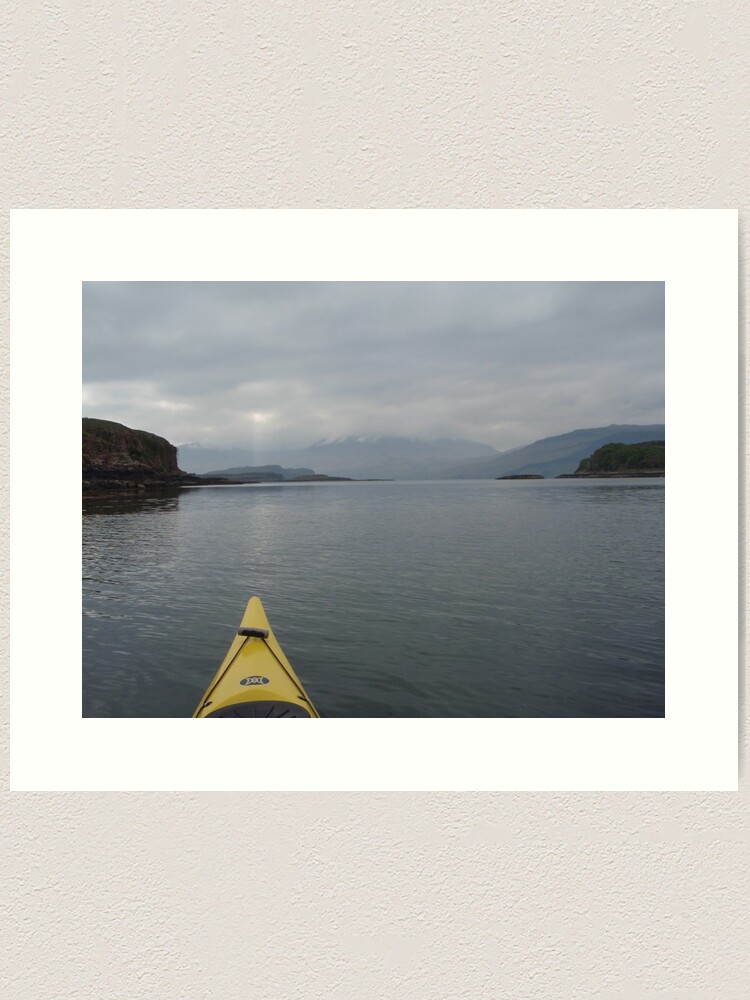 Alternate view of Loch na Keal Art Print