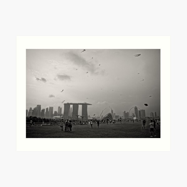 Day of the Kites - Singapore Art Print