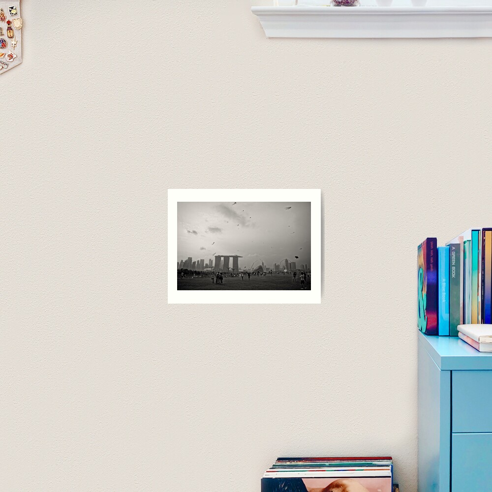Day of the Kites - Singapore Art Print