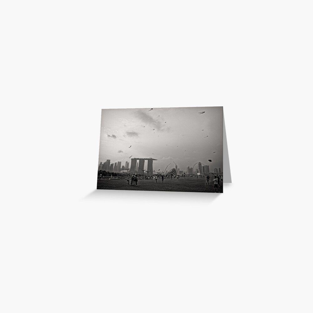 Day of the Kites - Singapore Greeting Card