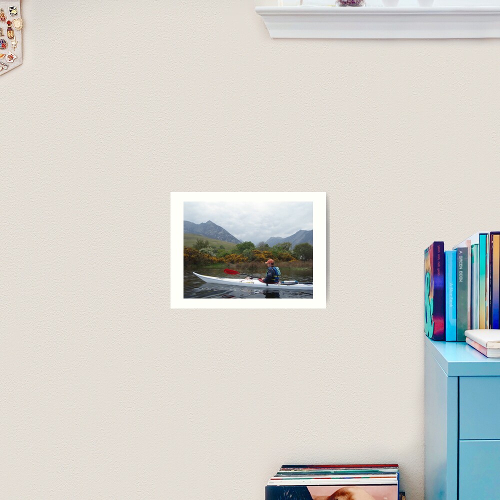 Paddling in Arran Art Print