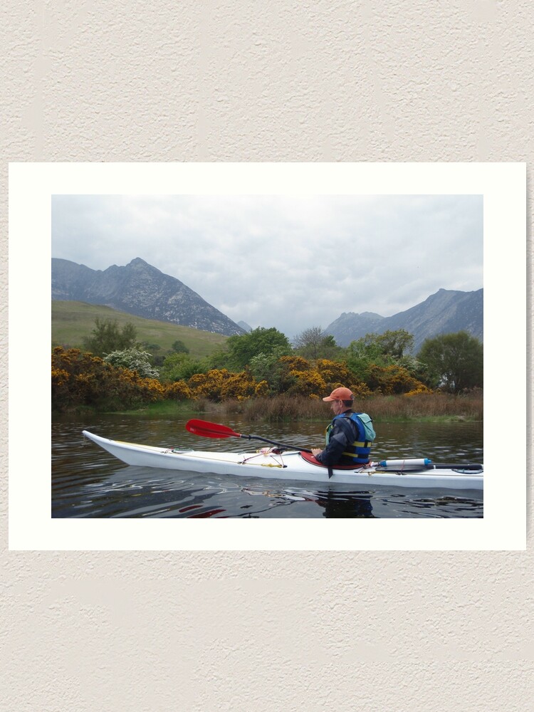 Alternate view of Paddling in Arran Art Print