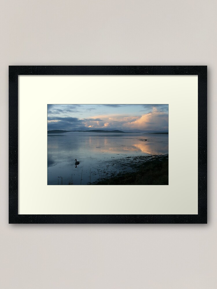 Framed Art Print, Serenity designed and sold by Fiona MacNab
