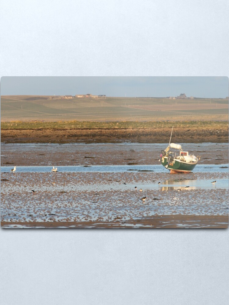 Alternate view of Low tide Metal Print