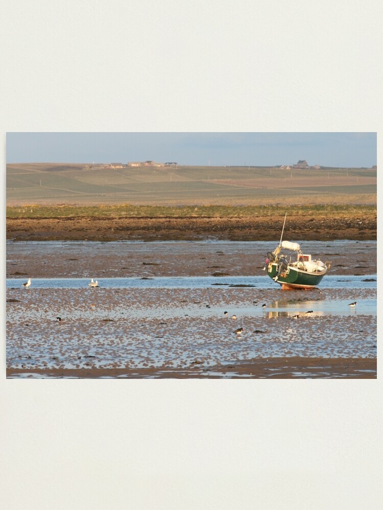 Alternate view of Low tide Photographic Print