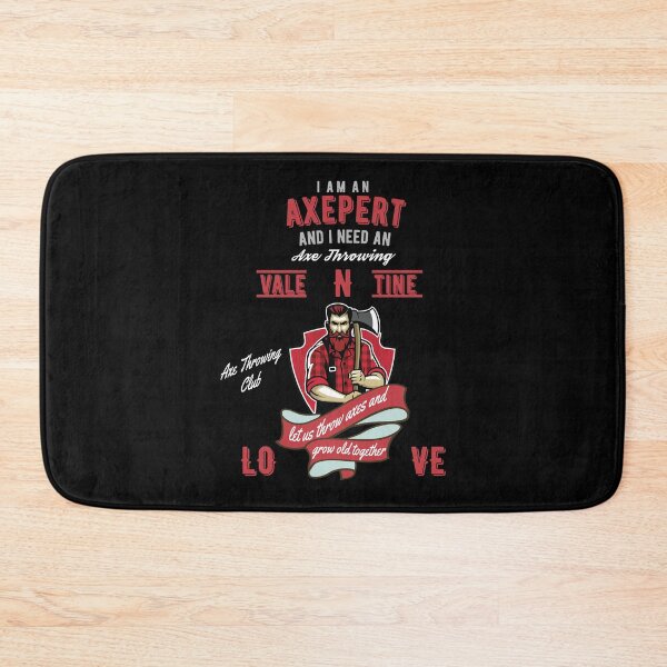 Item preview, Axe Throwing I Am An Axepert And I Need A Valentine Dark designed and sold by funnierthanthou.