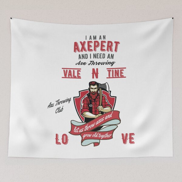 Item preview, Axe Throwing I Am An Axepert And I Need A Valentine Light designed and sold by funnierthanthou.