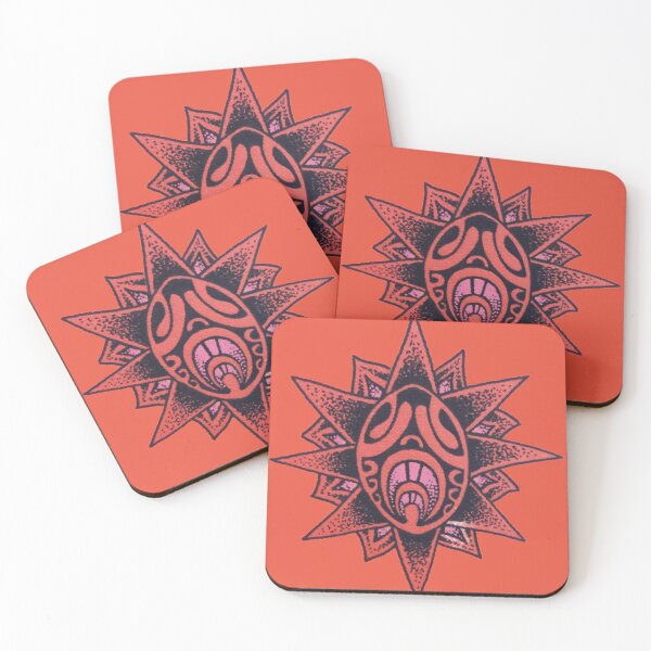 Item preview, Polynesia tatoo art red star designed and sold by havai-i-art.