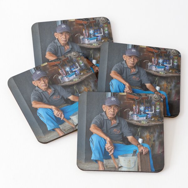 Item preview, Local Elderly tradesman_Bali designed and sold by Malcolm Heberle.