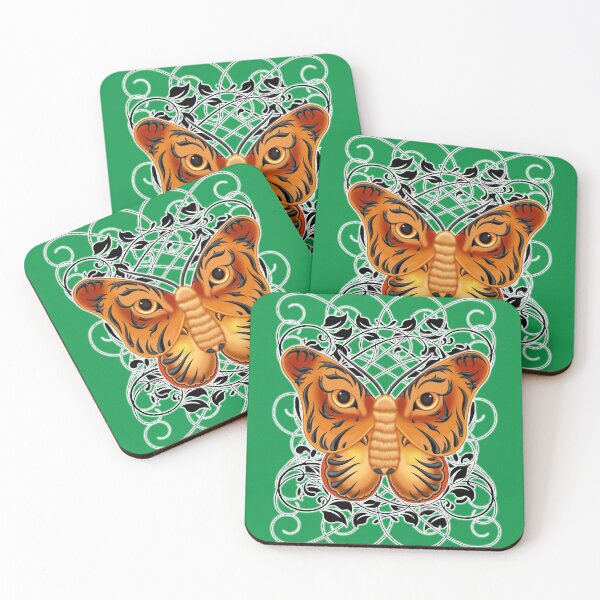 Item preview, Butterfly Tiger, fantasy art designed and sold by LoneAngel.