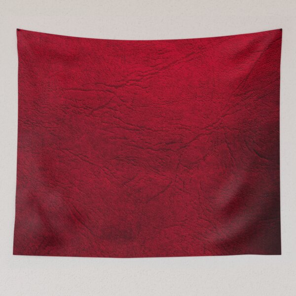 Item preview, Red Leather Animal Skin Repainted, Say no to animal harm designed and sold by aventi24.
