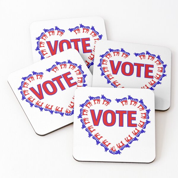 Item preview,  vote democrat donkey designed and sold by Gossip Rag.