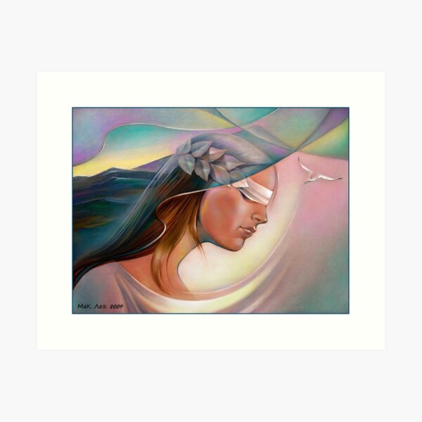 Silense. Art Print