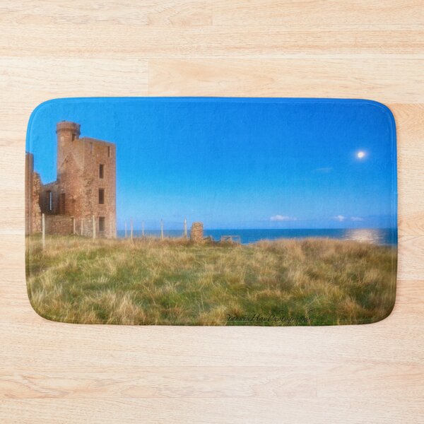 Item preview, New Slains Castle at Full Moon (Cruden Bay, Aberdeenshire, Scotland) designed and sold by Yannik Hay.