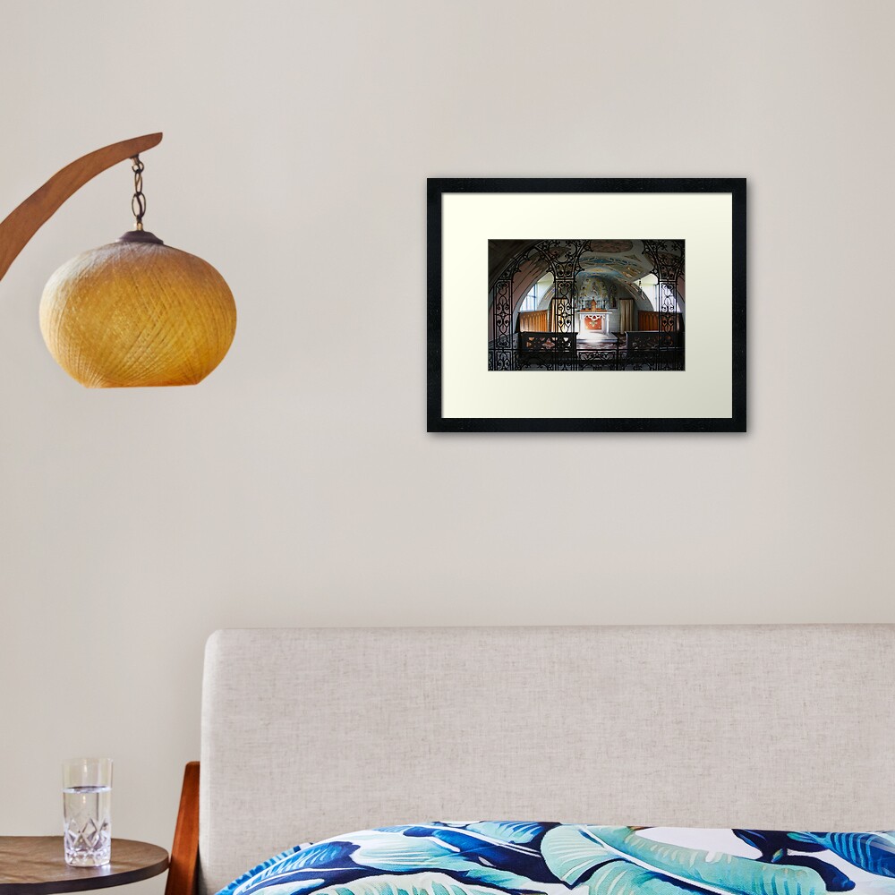 Italian Chapel Framed Art Print