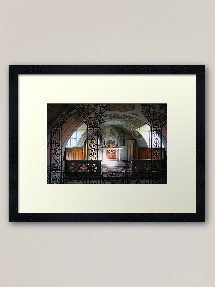 Alternate view of Italian Chapel Framed Art Print