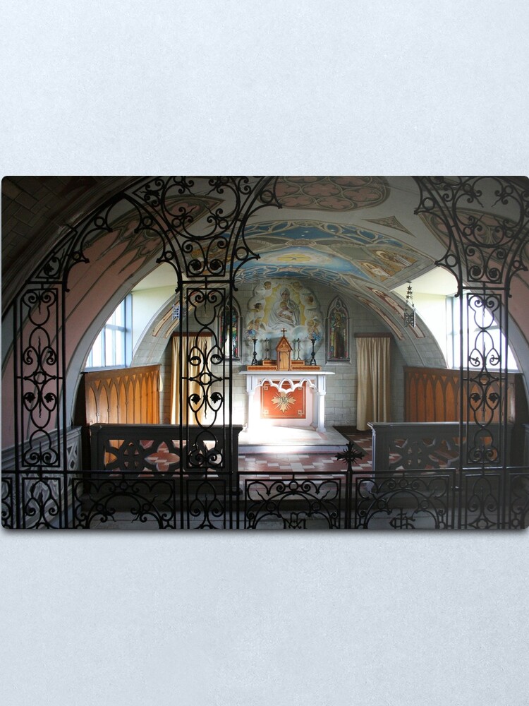 Alternate view of Italian Chapel Metal Print