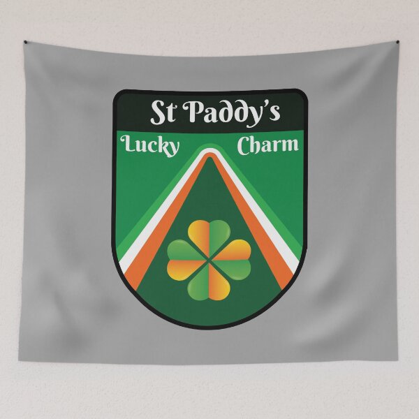 Item preview, St Patrick's Day Retro Vintage 80s Shamrock designed and sold by Cheeky Companions.