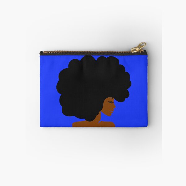 Item preview, Big Curly Afro Natural Hair Black Woman designed and sold by blackartmatters.