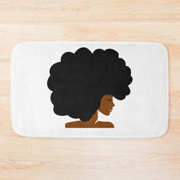 Item preview, Big Curly Afro Natural Hair Black Woman designed and sold by blackartmatters.