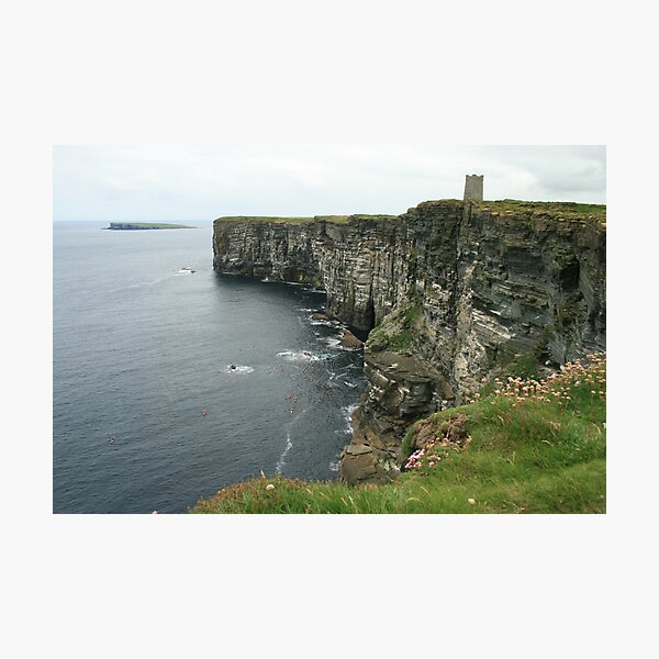 Kayakers, Marwick Head Photographic Print