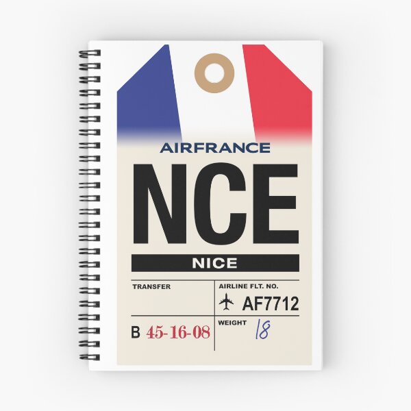 Item preview, Nice (NCE) France Airline Luggage Tag designed and sold by travelwitheric.