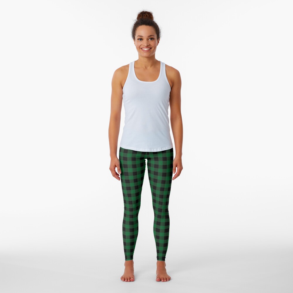 Checked (green) Leggings