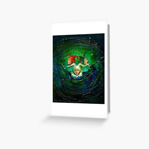 Holiday. Greeting Card