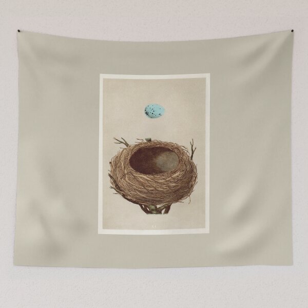 Item preview, Antique Birds Nest & Egg Print / Classic! designed and sold by FuzzyHoney.