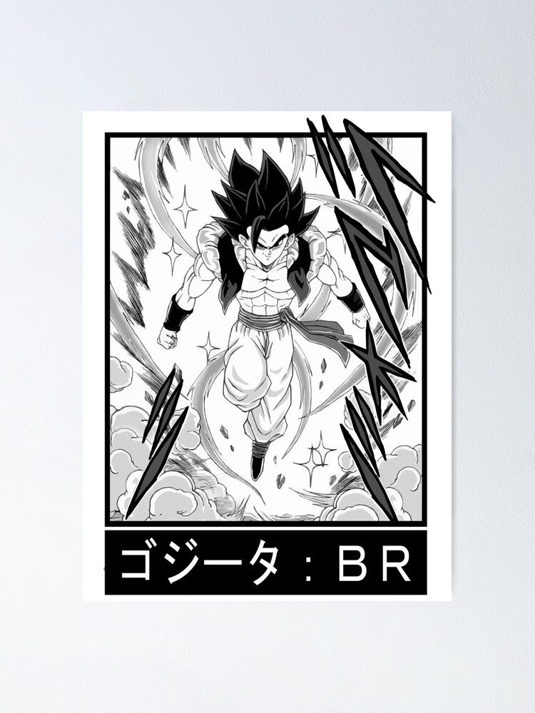 GOGETA: BR (Dragon Ball Super: Broly) Poster by Bloomcut