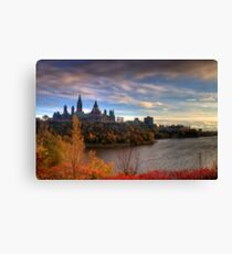 Fall colours - Ottawa, Ontario Canvas Print