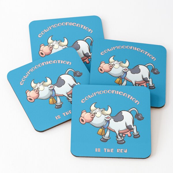 Item preview, Cowmooonication is the Key designed and sold by HappySchnapper.