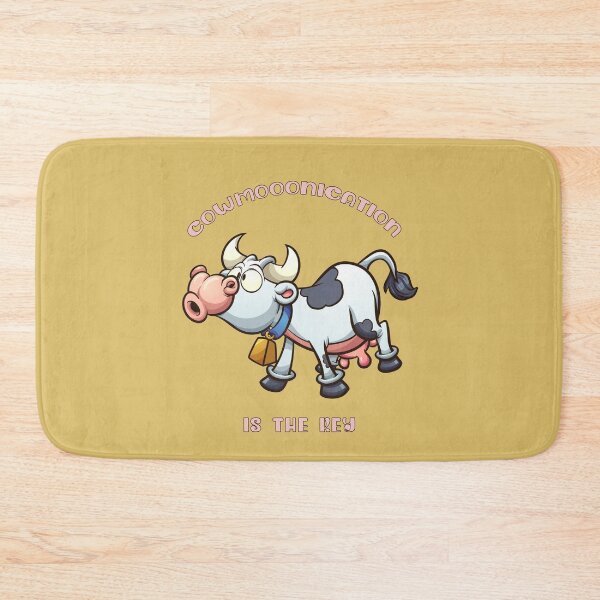 Item preview, Cowmooonication is the Key designed and sold by HappySchnapper.