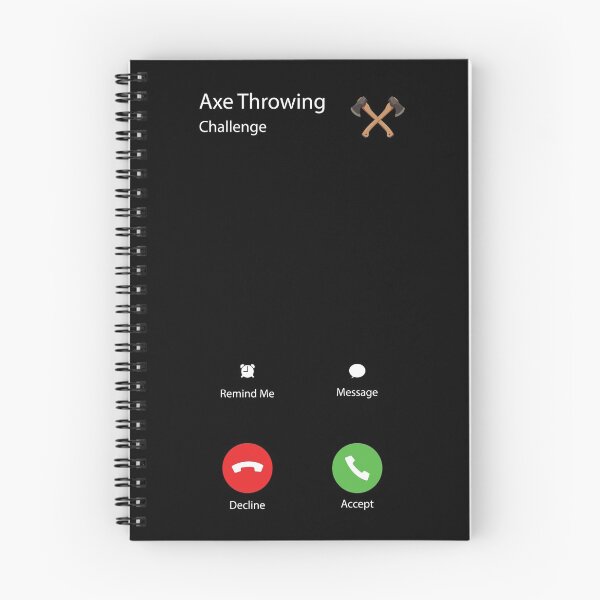 Artikelvorschau, Axe Throwing Challenge Calling Dark entworfen und verkauft von funnierthanthou.