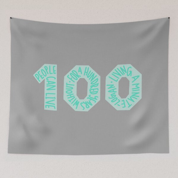 Item preview, People can Live for a Hundred Years Without Living a Minute  designed and sold by -eMM.