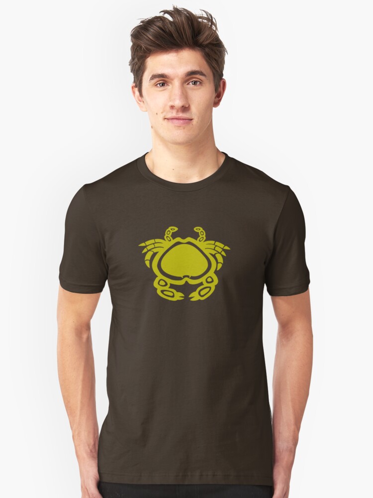 Alternate view of Indiginous Aboriginal Crab Slim Fit T-Shirt