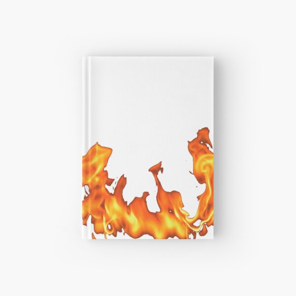 #Flame, #Forks of flame, #Spurts of flame, #fire, light, flames Hardcover Journal