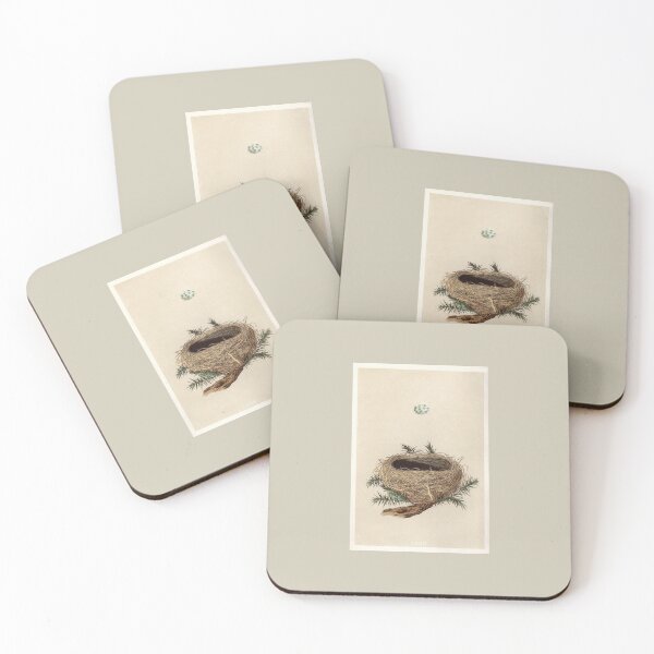 Item preview, Antique Bird's Nest and Egg Print designed and sold by FuzzyHoney.