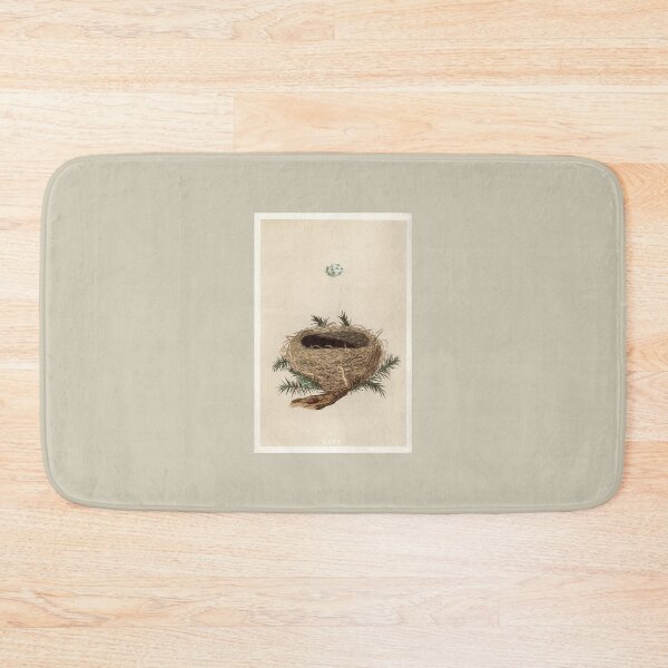 Item preview, Antique Bird's Nest and Egg Print designed and sold by FuzzyHoney.