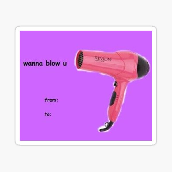 I wanna blow you Sticker