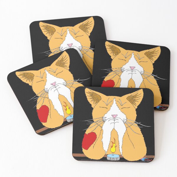 Item preview, Praying Kitty designed and sold by Jacklyn G.  Jones.