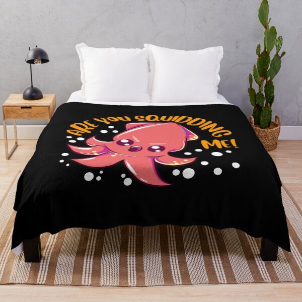 Item preview, Funny Are You Squidding Me! Kidding Me Squid Pun designed and sold by perfectpresents.