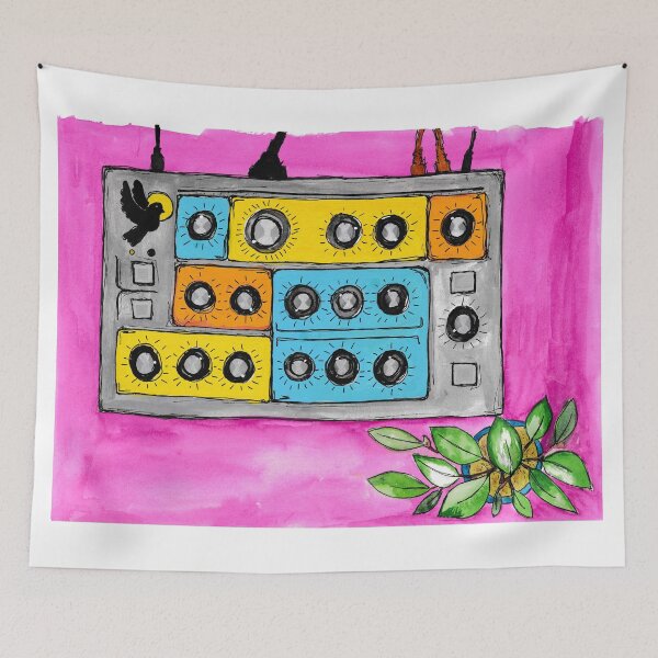 Item preview, Sirin Moog Watercolor Illustration designed and sold by Cathy Jimenez.