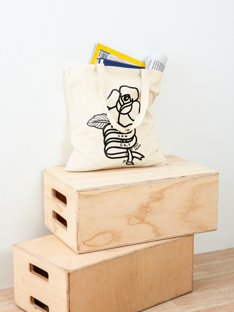 Alternate view of Boys Can Cry Tote Bag