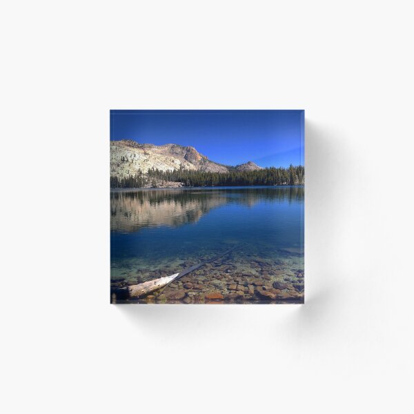 May Lake, Yosemite Acrylic Block