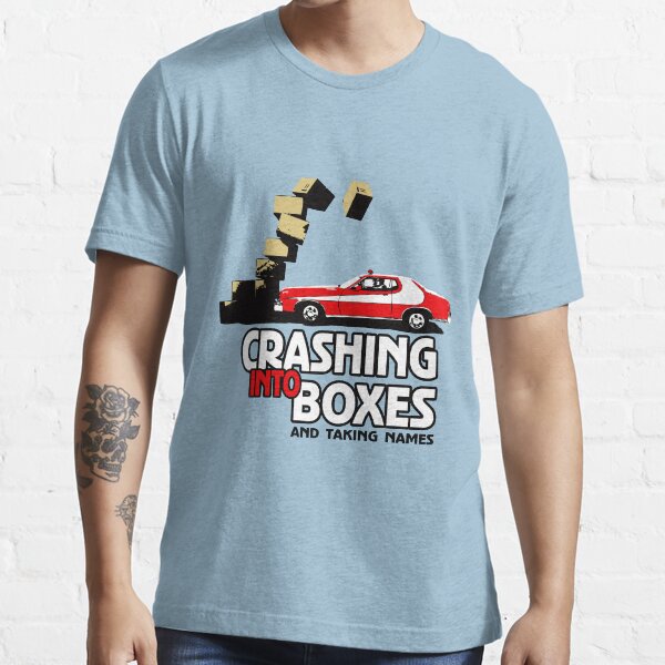 "Crashing Into Boxes and Taking Names" Tshirt for Sale by anfa Redbubble starsky tshirts