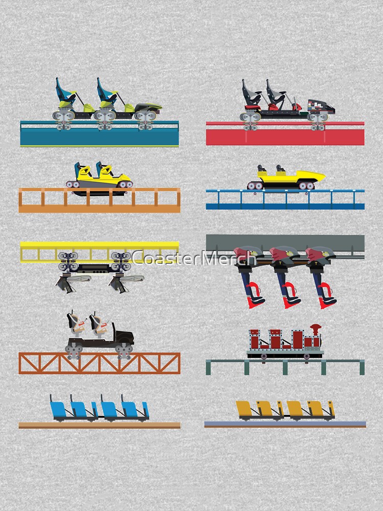 Carowinds Coaster Car Design by CoasterMerch