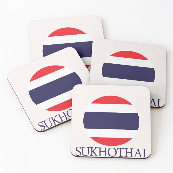 Item preview, Sukhothai - Thailand Red Blue White Circle Flag designed and sold by agsduy.