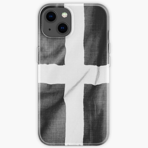 Cornwall - Flag of St Piran - Kernow iPhone Soft Case