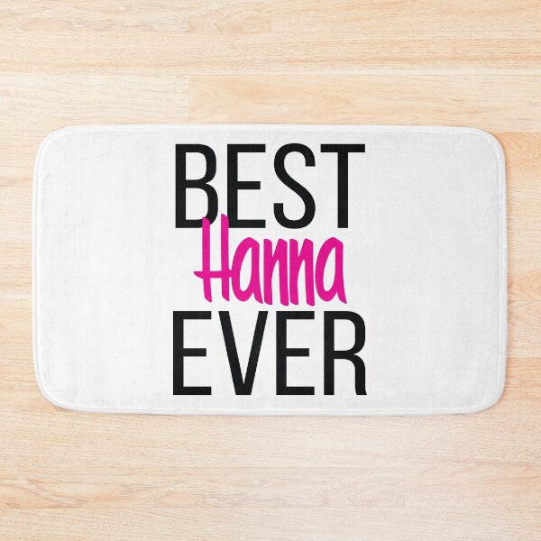 Item preview, Hanna Best Ever Hannah.  My Name is Hannah. Hana designed and sold by ProjectX23.
